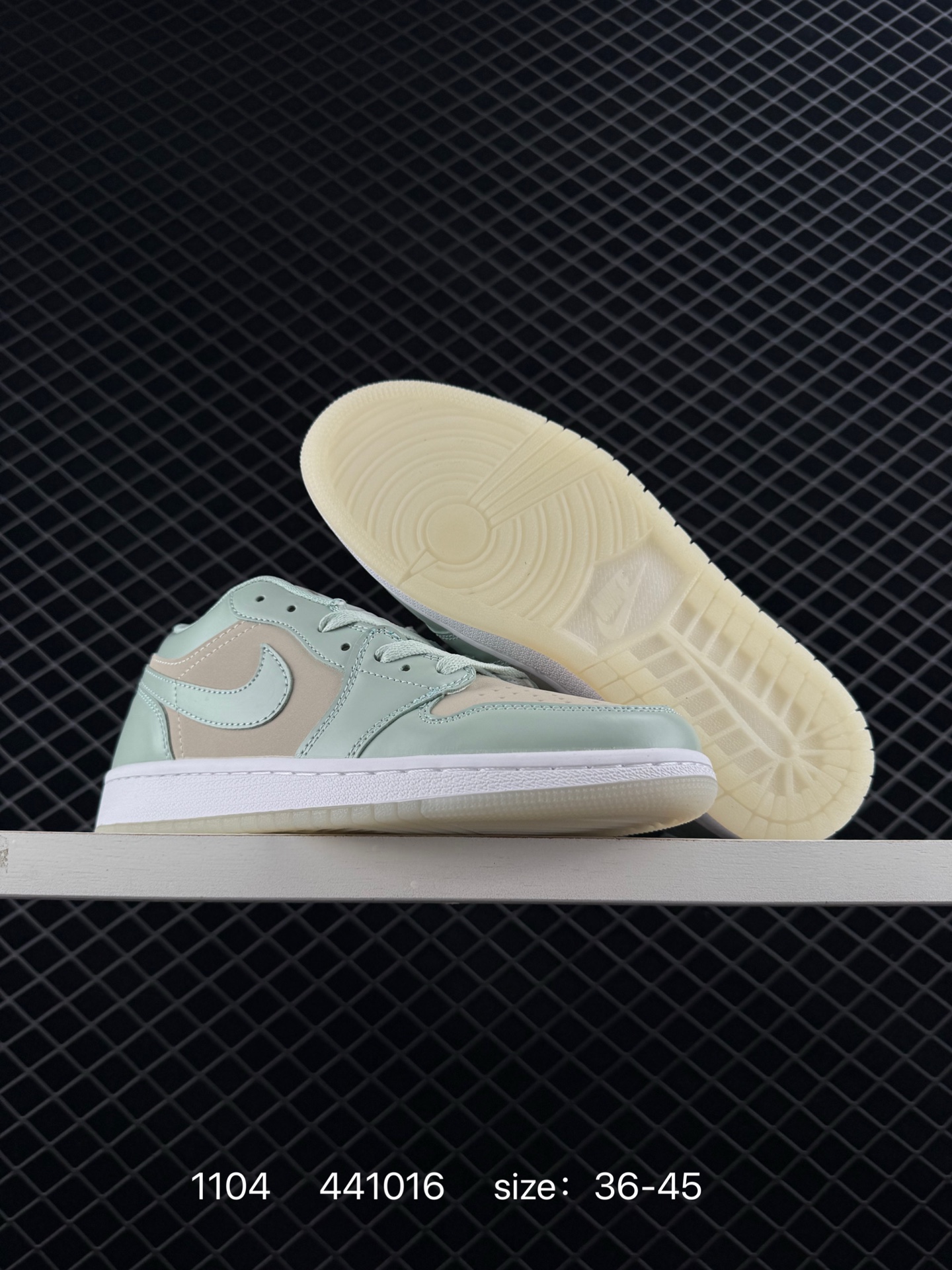 Nike Air Jordan 1 Mid”Green Yellow“